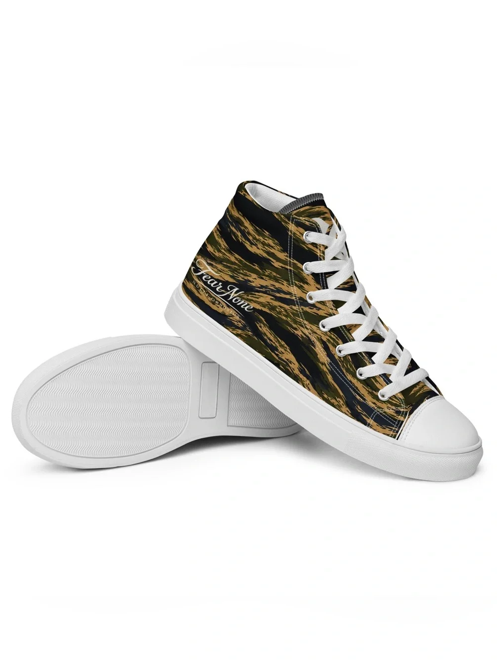 Fear None Maculae Ferōx® High Top Canvas Shoes